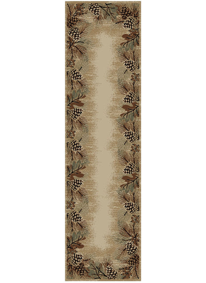 American Destinations Pembroke Pines Antique 5'3"x7'3" Area Rug | 100% Polypropylene | Machine Loomed | 10 mm pile height