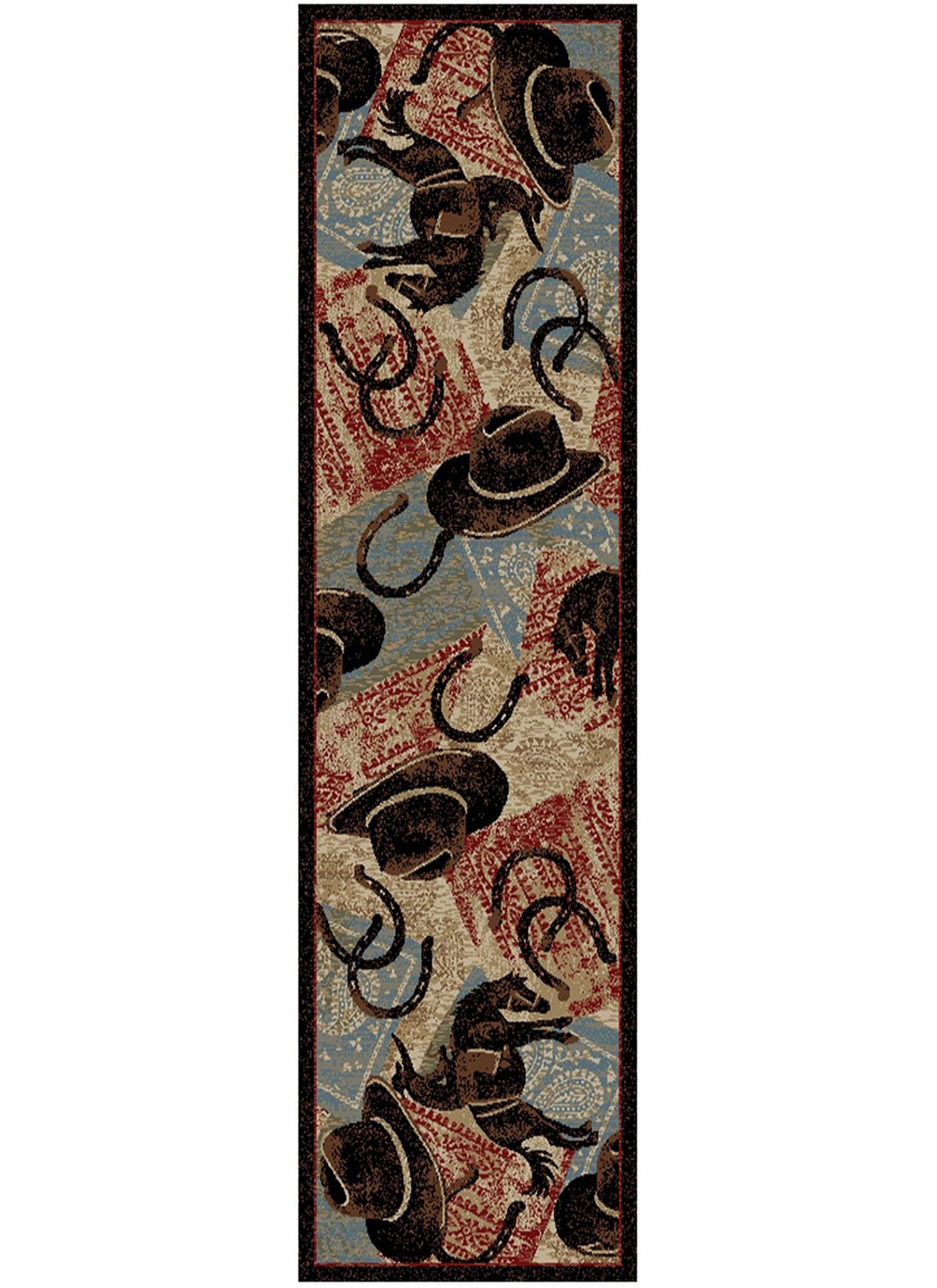 American Destinations Ladera Ranch Multi 5'3"x7'3" Area Rug | 100% Polypropylene | Machine Loomed | 10 mm pile height
