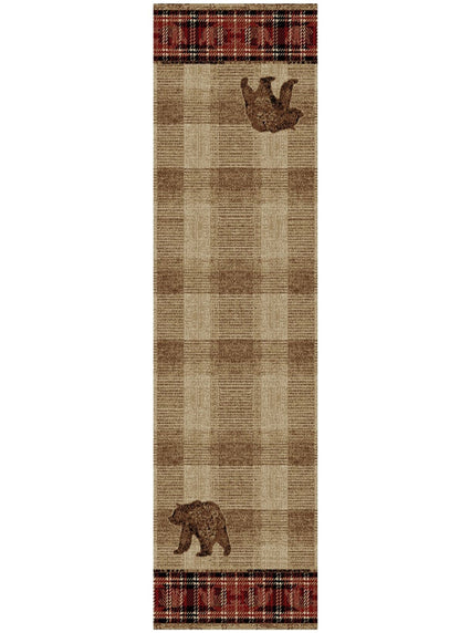 American Destinations Rocky Point Antique 7'10"x9'10" Area Rug | 100% Polypropylene | Machine Loomed | 10 mm pile height