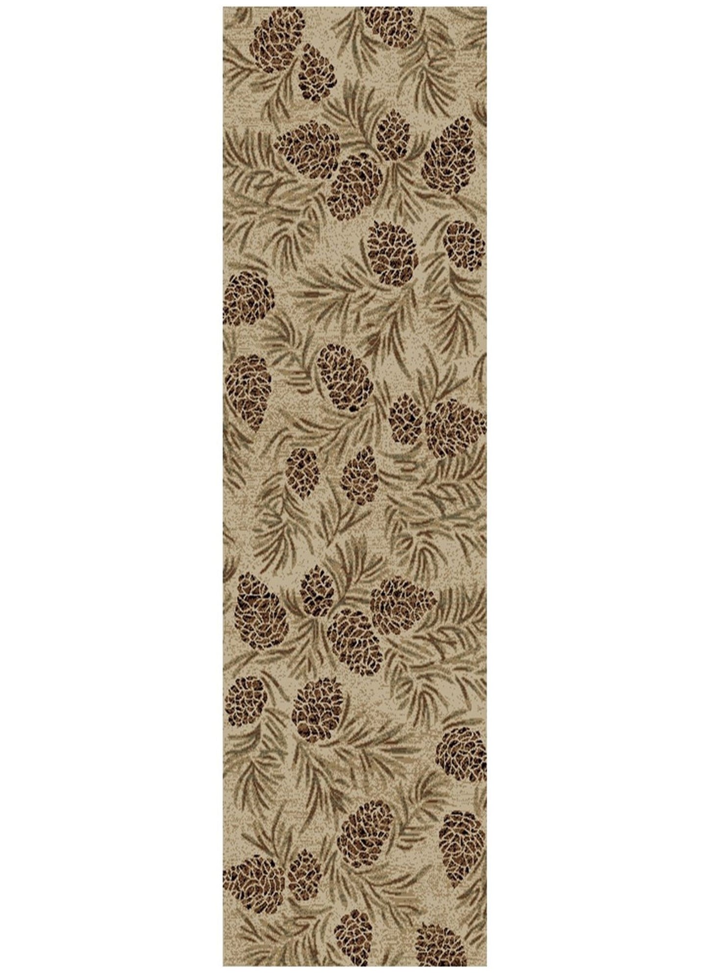 American Destinations Pine Grove Antique 7'10"x9'10" Area Rug | 100% Polypropylene | Machine Loomed | 10 mm pile height