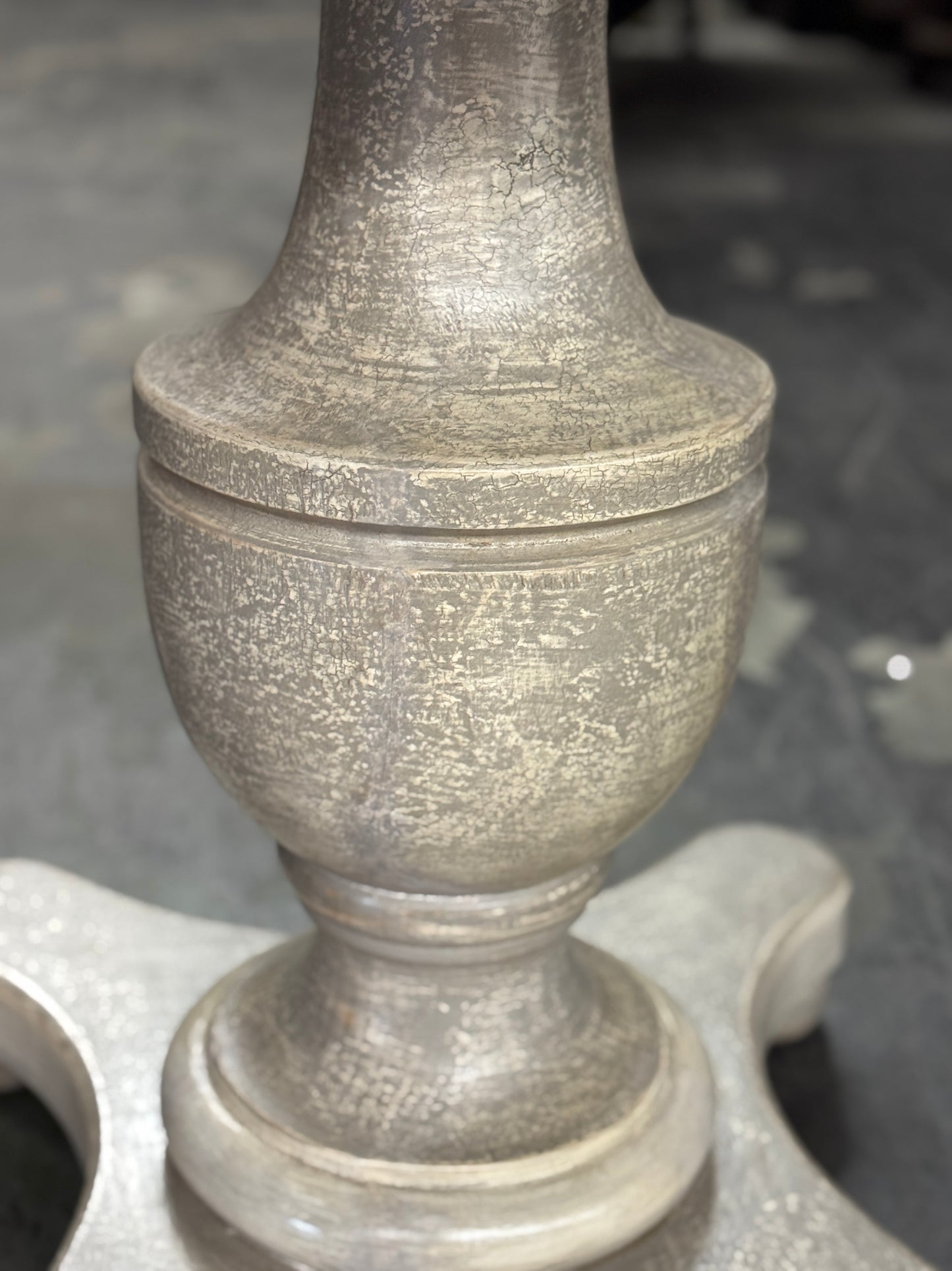 Saint-Antonin-Sur-Bayon Round Counter Height Table In Walnut, Compact 32-Inch Design