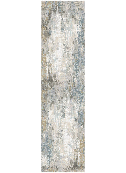 Athens Argos Multi 2'7"x7'7" Polyester Machine Loomed Area Rug 12mm pile height