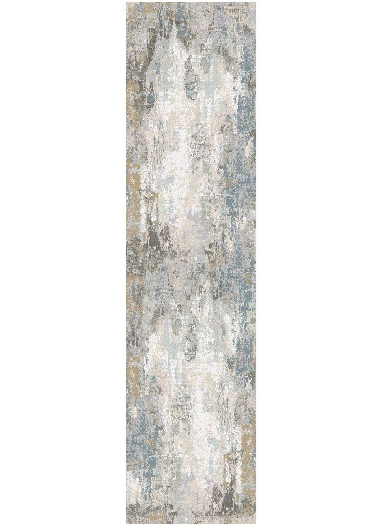 Athens Argos Multi 5'3"x7'10" Polyester Machine Loomed Area Rug 12mm pile height