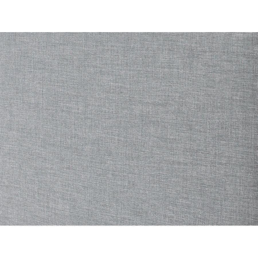 MADISON Complete Upholstered Cal-King Bed; Gray