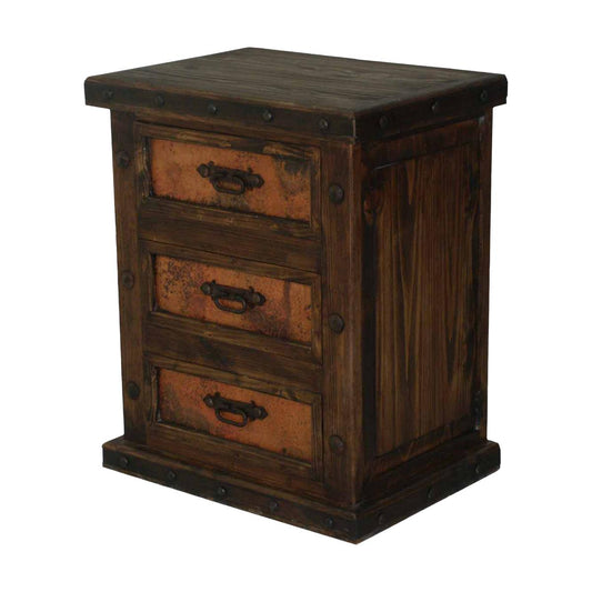 Goat Hill Nightstand With Copper Drawers