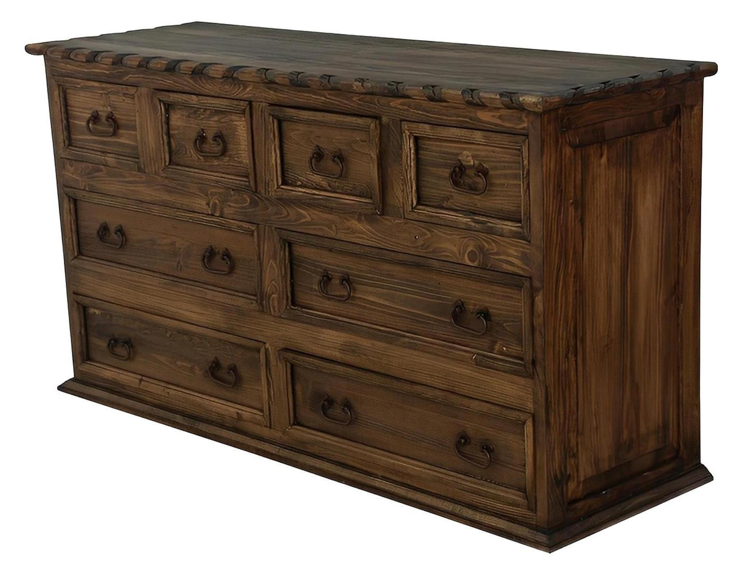 San Angelo Basin 65" Dresser 8-Drawers With Rope