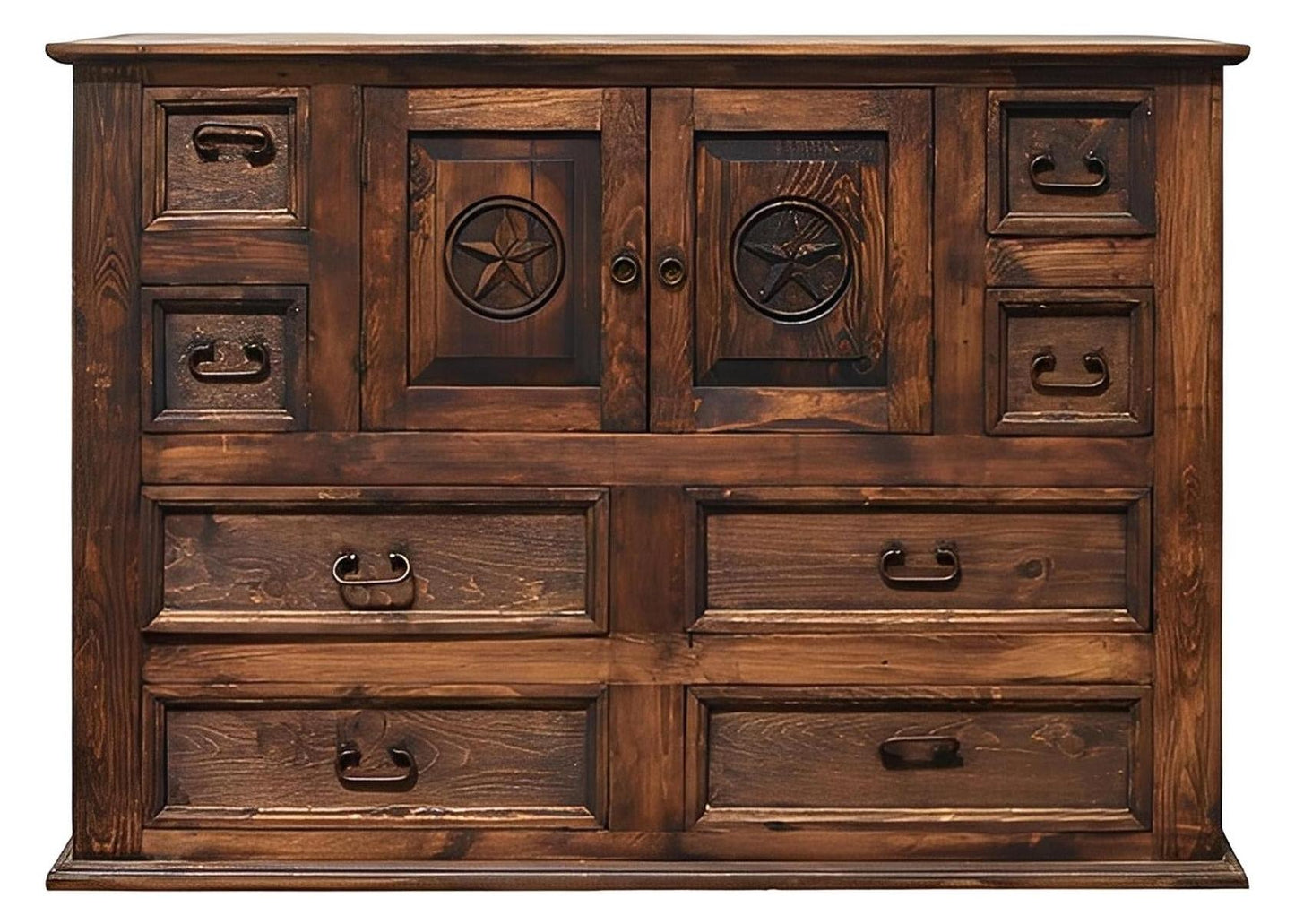 Rolling Plains Dresser With Star