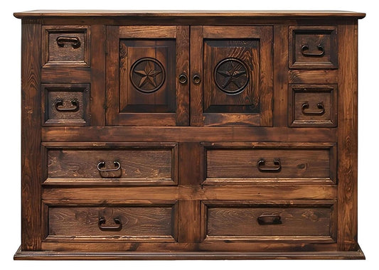 Rolling Plains Dresser With Star