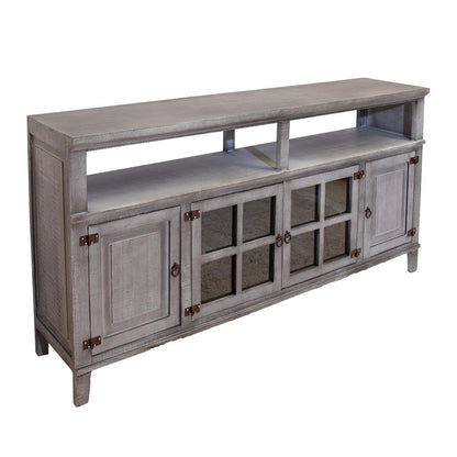 Del Rio Basin 72" Gray Tv Stand