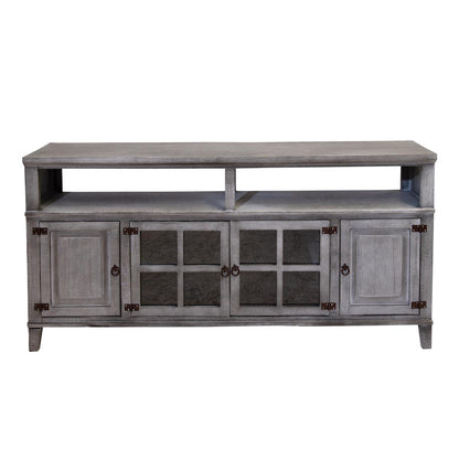 Del Rio Basin 72" Gray Tv Stand