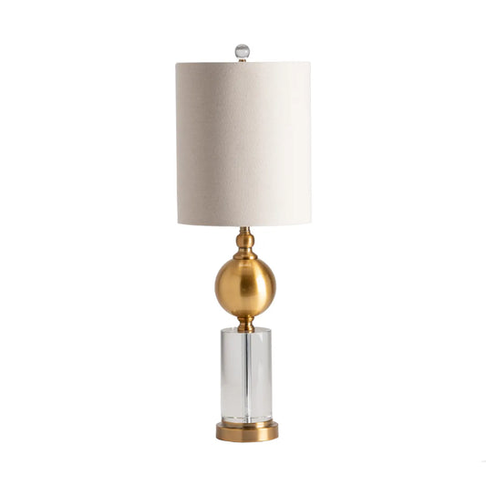 Merak of Ipswich Table Lamps (2-Pack), Gold, Contemporary