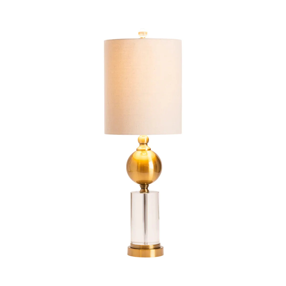 Merak of Ipswich Table Lamps (2-Pack), Gold, Contemporary
