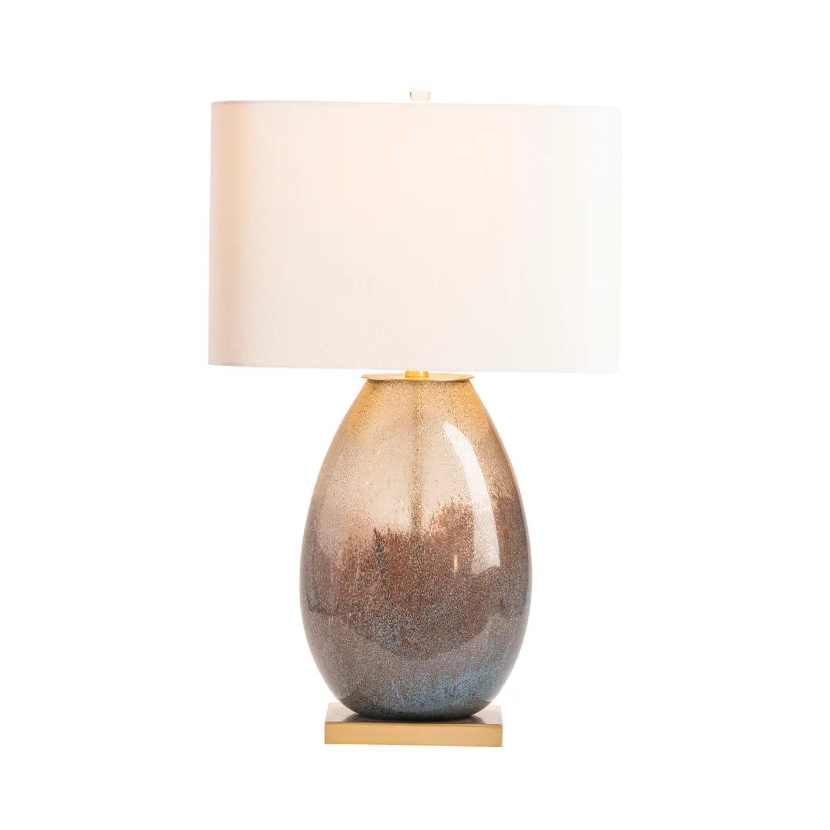 Icarus of Bennington Table Lamps (2-Pack), Brown, Contemporary