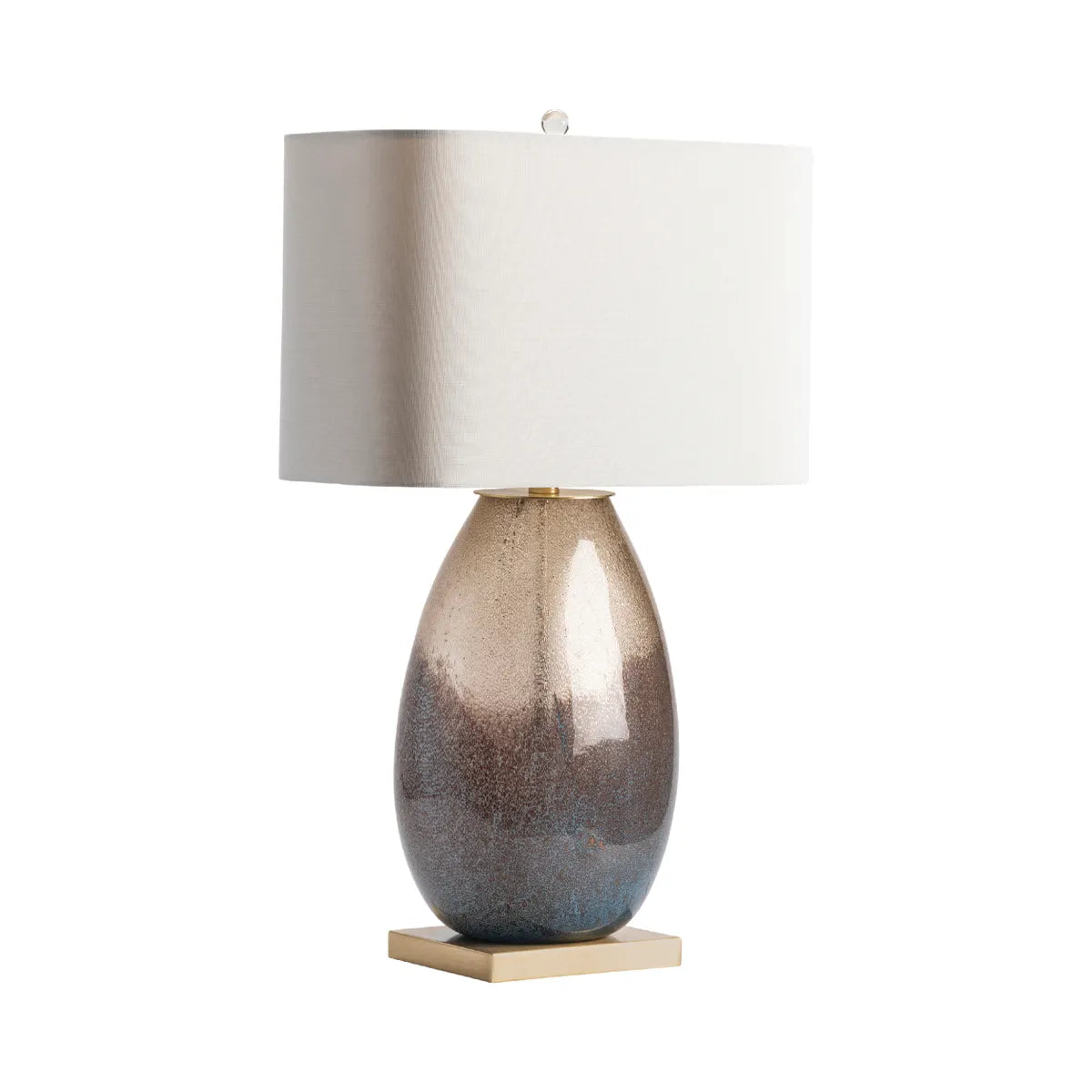 Icarus of Bennington Table Lamps (2-Pack), Brown, Contemporary