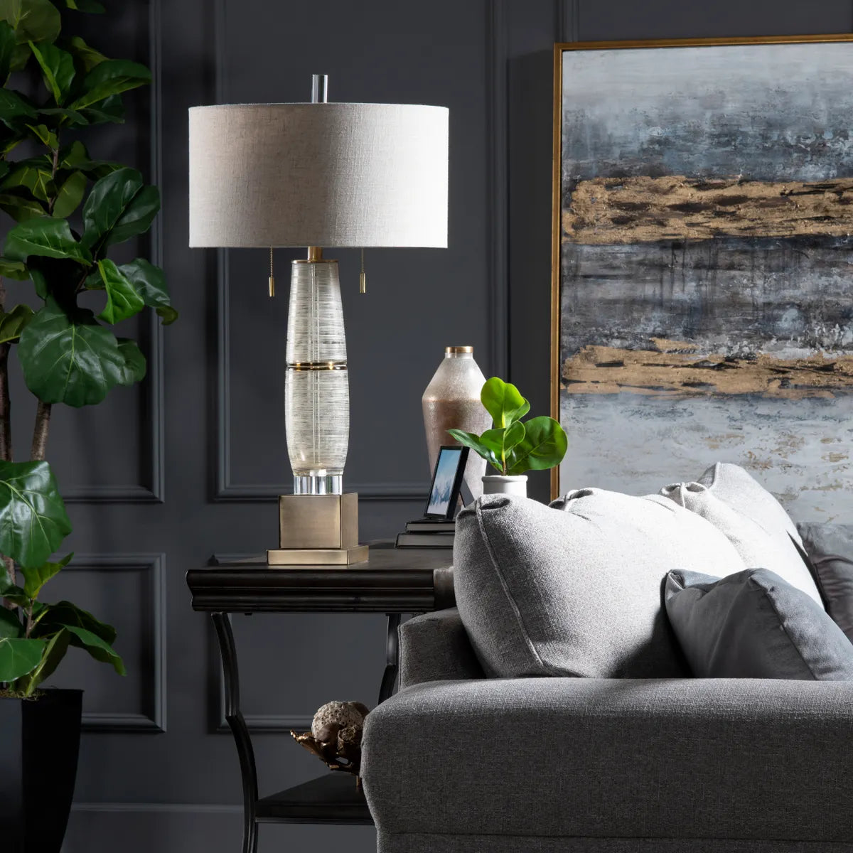 Mintaka of Housatonic Table Lamps (2-Pack), Gold, Transitional