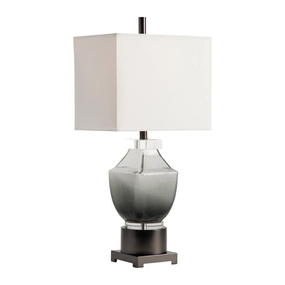 Elnath of Kennebec Bay Table Lamps (2-Pack), Grey, Contemporary
