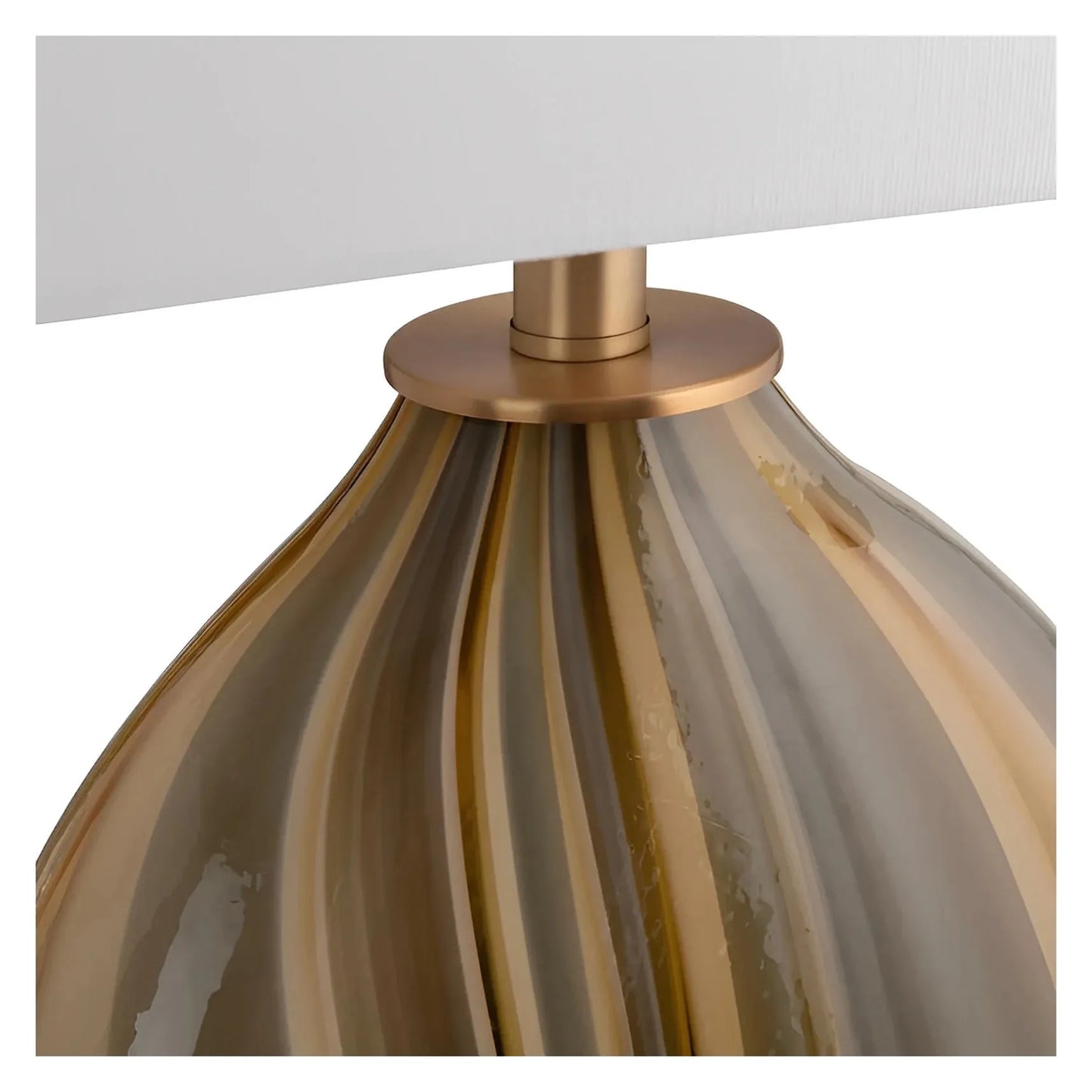 Saiph of Bangor Table Lamps (2-Pack), Gold, Transitional