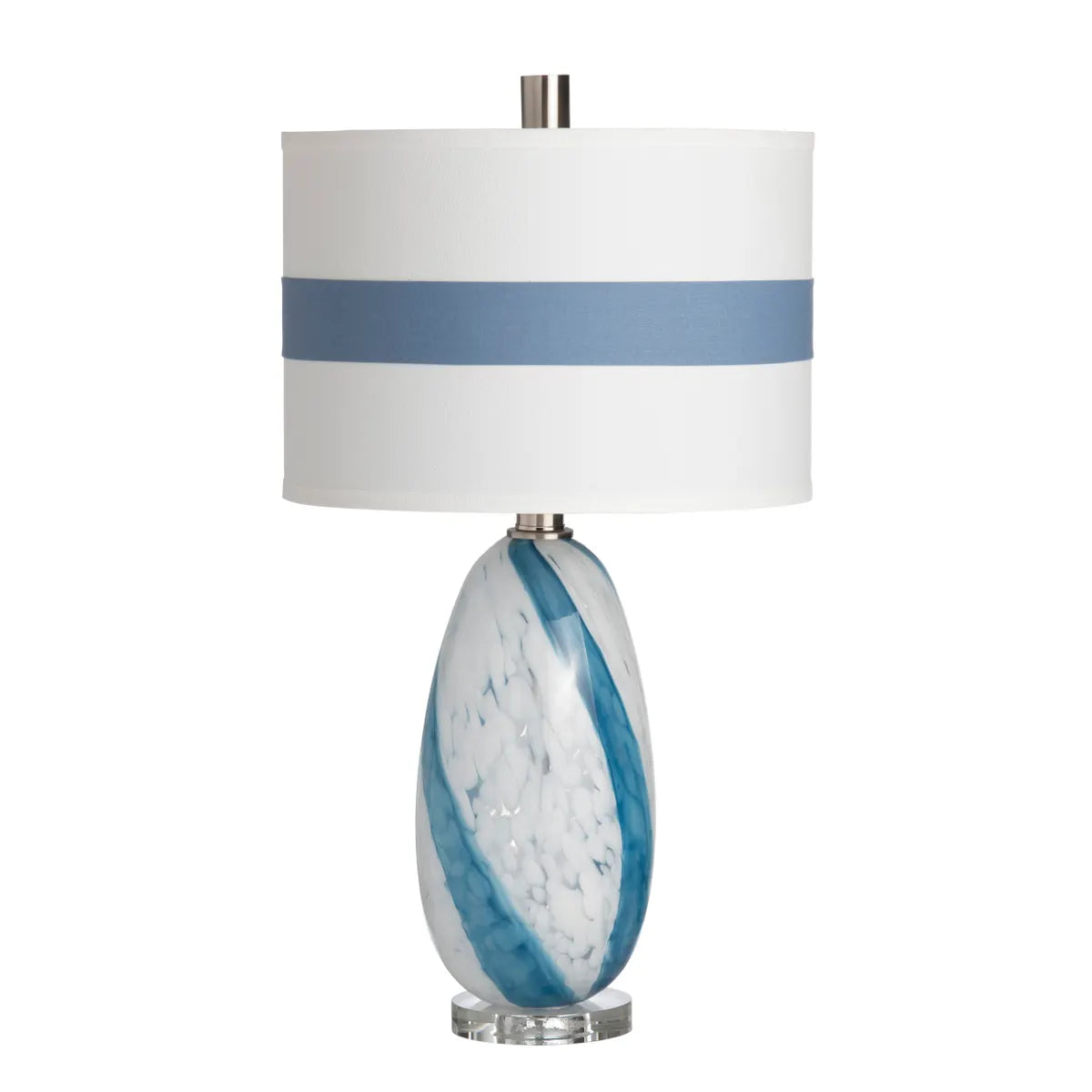 Atlas of Cedar Hill Table Lamps (2-Pack), Blue, Coastal