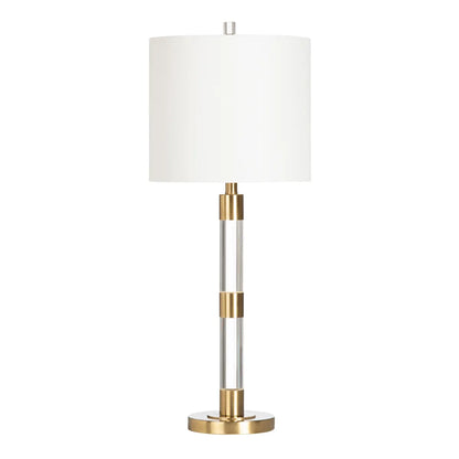Sheratan of Saratoga Table Lamps (2-Pack), Gold, Contemporary