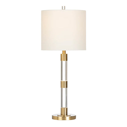 Sheratan of Saratoga Table Lamps (2-Pack), Gold, Contemporary
