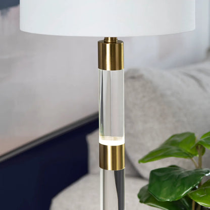 Sheratan of Saratoga Table Lamps (2-Pack), Gold, Contemporary