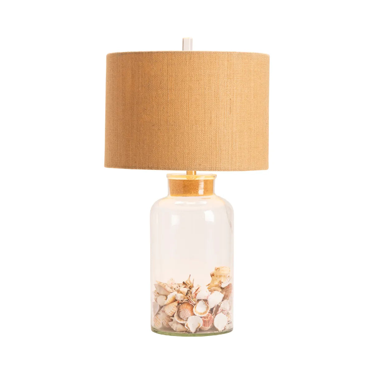 Icarus of Acadia Table Lamps (2-Pack), Transparent, Coastal