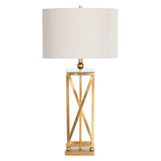 Alderamin of Cedar Hill Table Lamps (2-Pack), Gold, Transitional