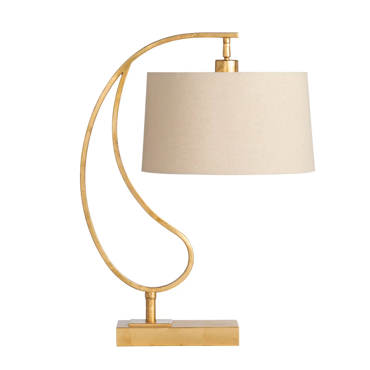 Eridani of Cedar Hill Table Lamps (2-Pack), Gold, Contemporary