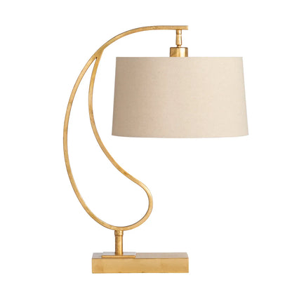 Eridani of Cedar Hill Table Lamps (2-Pack), Gold, Contemporary
