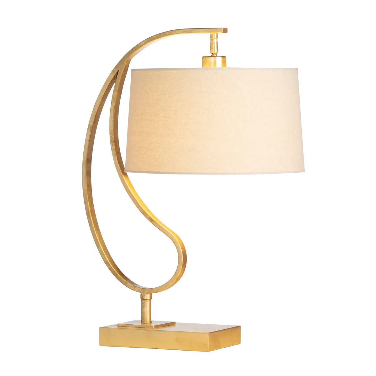 Eridani of Cedar Hill Table Lamps (2-Pack), Gold, Contemporary