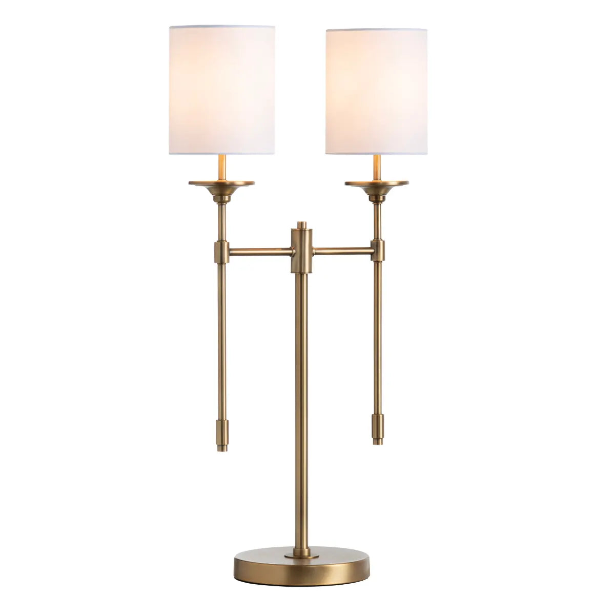 Sheratan of Woodstock Table Lamps (2-Pack), Gold, Traditional