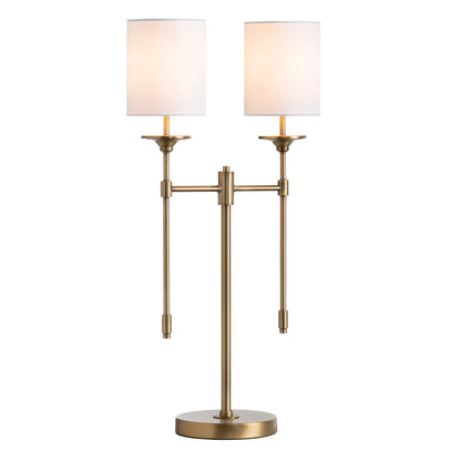 Sheratan of Woodstock Table Lamps (2-Pack), Gold, Traditional