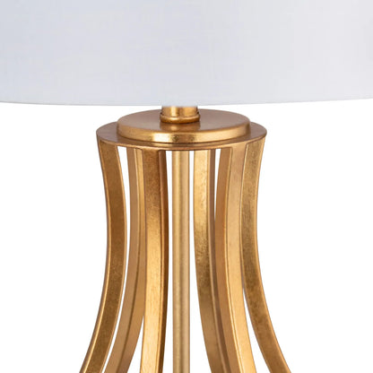Mira of York Harbor Table Lamps (2-Pack), Gold, Contemporary