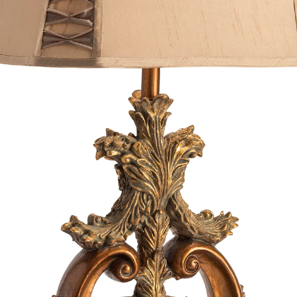 Alpheratz of Deerfield Valley Table Lamps (2-Pack), Gold, Traditional