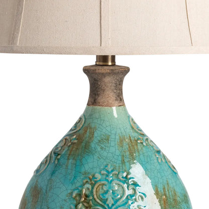 Sirius of Brookhaven Table Lamps (2-Pack), Blue, Coastal