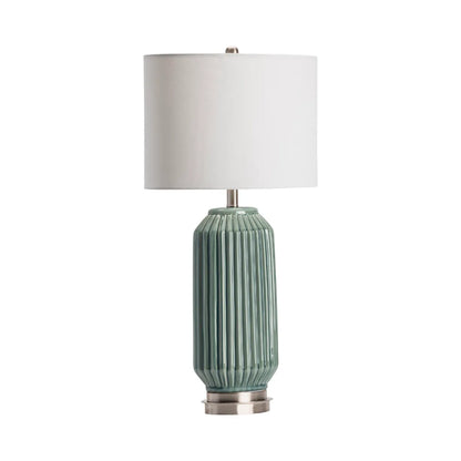 Zaurak of Montpelier Table Lamps (2-Pack), Blue, Transitional