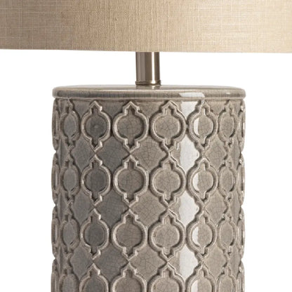 Wezen of Evergreen Bay Table Lamps (2-Pack), Grey, Transitional