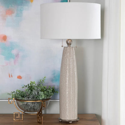 Achernar of York Harbor Table Lamps (2-Pack), Beige, Transitional