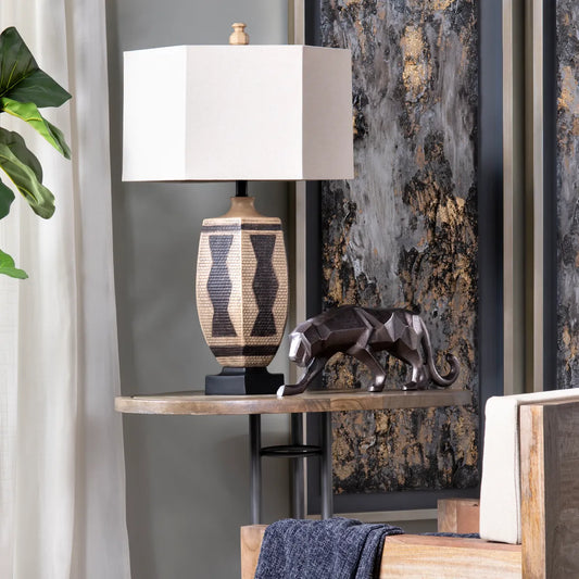 Cepheus of Marblehead Harbor Table Lamps (2-Pack), Brown, Rustic