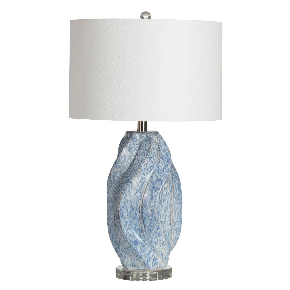 Deneb of Bar Harbor Table Lamps (2-Pack), Blue, Transitional
