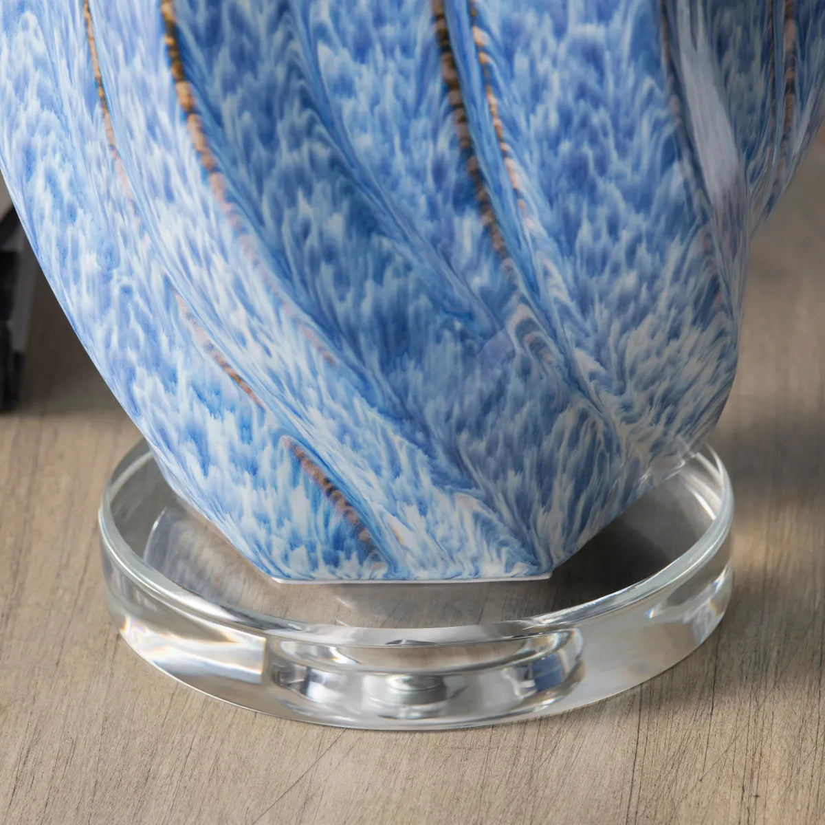 Deneb of Bar Harbor Table Lamps (2-Pack), Blue, Transitional