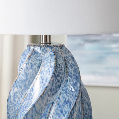 Deneb of Bar Harbor Table Lamps (2-Pack), Blue, Transitional