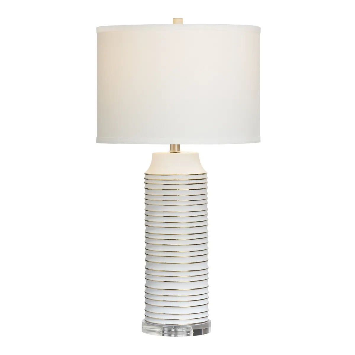 Icarus of Granite Point Table Lamps (2-Pack), White, Transitional