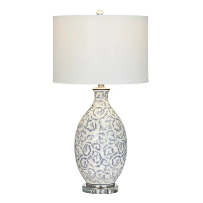 Izar of Brandywine Table Lamps (2-Pack), White, Transitional