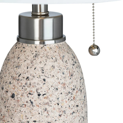 Nihal of Westport Table Lamps (2-Pack), Beige, Transitional
