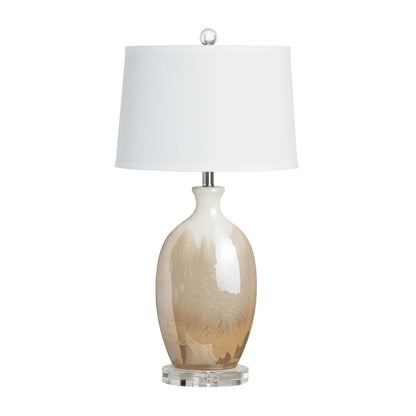 Wezen of Lowell Table Lamps (2-Pack), Orange, Transitional