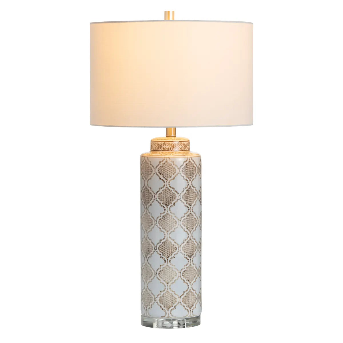 Albali of Cedar Hill Table Lamps (2-Pack), Gold, Transitional