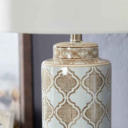Albali of Cedar Hill Table Lamps (2-Pack), Gold, Transitional