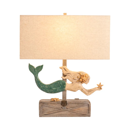 Elara of Lewiston Table Lamps (2-Pack), Blue, Coastal