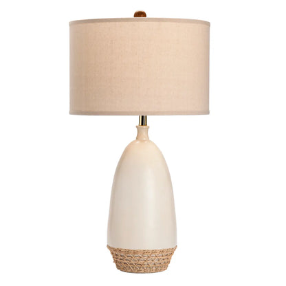 Deneb of Old Orchard Table Lamps (2-Pack), White, Coastal